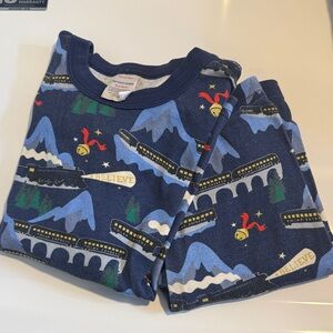 Polar Express Hanna Andersson Pajamas Size 8
